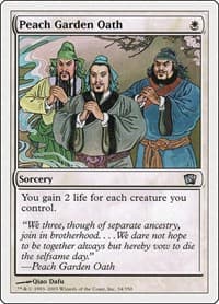 Peach Garden Oath - 8th Edition - Magic: The Gathering card
