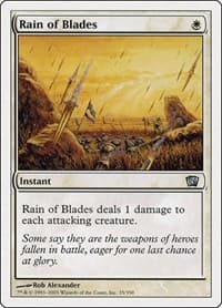 Rain of Blades - 8th Edition - Magic: The Gathering card