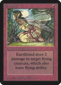 Earthbind - Alpha Edition - Magic: The Gathering card