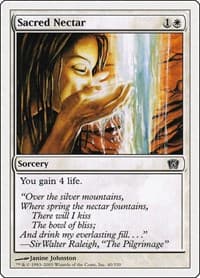 Sacred Nectar - 8th Edition - Magic: The Gathering card