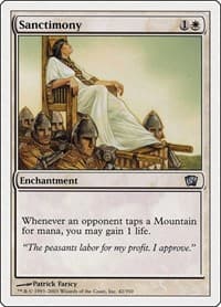 Sanctimony - 8th Edition - Magic: The Gathering card