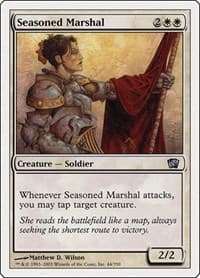 Seasoned Marshal - 8th Edition - Magic: The Gathering card