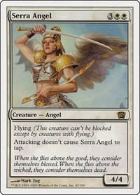 Serra Angel - 8th Edition - Magic: The Gathering card