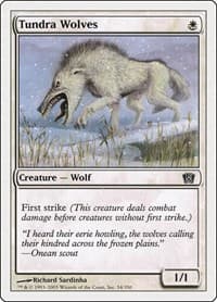 Tundra Wolves - 8th Edition - Magic: The Gathering card