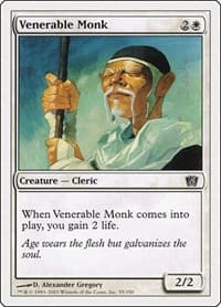 Venerable Monk - 8th Edition - Magic: The Gathering card
