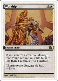 Worship - 8th Edition - Magic: The Gathering card