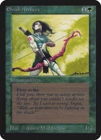 Elvish Archers - Alpha Edition - Magic: The Gathering card