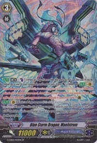Blue Storm Dragon, Maelstrom (SP) - G-CB02: Commander of the Incessant Waves - Cardfight Vanguard card