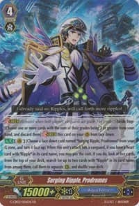 Surging Ripple, Prodromos - G-CB02: Commander of the Incessant Waves - Cardfight Vanguard card