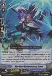 Blue Wave Marine General, Foivos - G-CB02: Commander of the Incessant Waves - Cardfight Vanguard card