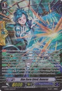 Blue Storm Shield, Homerus (SP) - G-CB02: Commander of the Incessant Waves - Cardfight Vanguard card