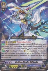 Rolling Ripple, Miltiadis - G-CB02: Commander of the Incessant Waves - Cardfight Vanguard card