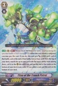 Titan of the Trench Patrol - G-CB02: Commander of the Incessant Waves - Cardfight Vanguard card