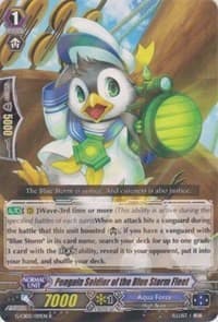 Penguin Soldier of the Blue Storm Fleet - G-CB02: Commander of the Incessant Waves - Cardfight Vanguard card