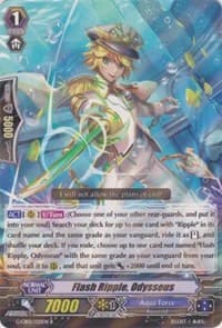 Flash Ripple, Odysseus - G-CB02: Commander of the Incessant Waves - Cardfight Vanguard card