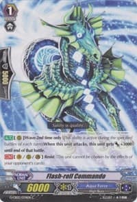 Flash-roll Commando - G-CB02: Commander of the Incessant Waves - Cardfight Vanguard card