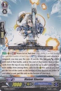 Violent Shooter - G-CB02: Commander of the Incessant Waves - Cardfight Vanguard card