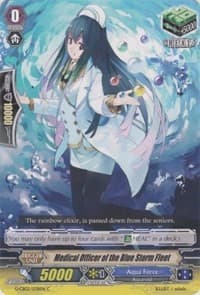 Medical Officer of the Blue Storm Fleet - G-CB02: Commander of the Incessant Waves - Cardfight Vanguard card