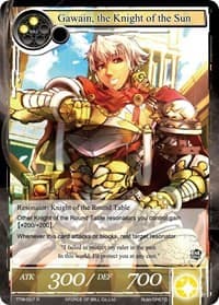 Gawain, the Knight of the Sun - The Twilight Wanderer - Force of Will card