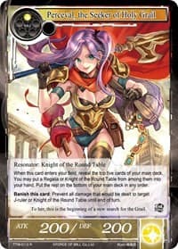Perceval, the Seeker of Holy Grail - The Twilight Wanderer - Force of Will card