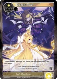 The Final Word - The Twilight Wanderer - Force of Will card