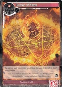 Barrier of Flame - The Twilight Wanderer - Force of Will card