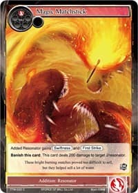 Magic Matchstick - The Twilight Wanderer - Force of Will card