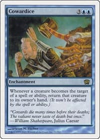 Cowardice - 8th Edition - Magic: The Gathering card