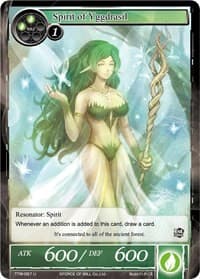 Spirit of Yggdrasil - The Twilight Wanderer - Force of Will card