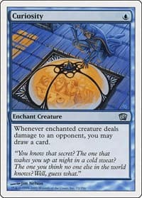 Curiosity - 8th Edition - Magic: The Gathering card