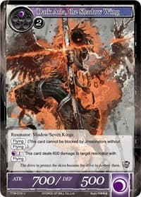 Dark Arla, the Shadow Wing - The Twilight Wanderer - Force of Will card