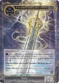 Excalibur, the God's Sword - The Twilight Wanderer - Force of Will card