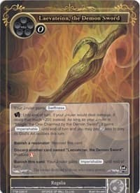 Laevateinn, the Demon Sword - The Twilight Wanderer - Force of Will card