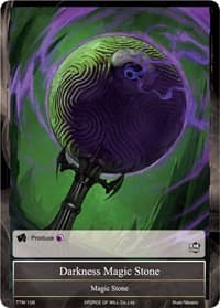 Darkness Magic Stone - The Twilight Wanderer - Force of Will card
