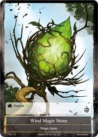 Wind Magic Stone - The Twilight Wanderer - Force of Will card