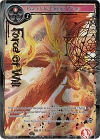 Beat of the Phoenix Wings (Full Art) - The Twilight Wanderer - Force of Will card