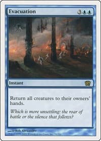 Evacuation - 8th Edition - Magic: The Gathering card
