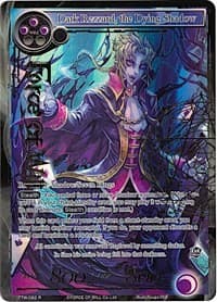 Dark Rezzard, the Dying Shadow (Full Art) - The Twilight Wanderer - Force of Will card