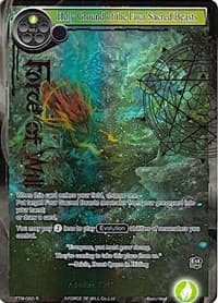 Holy Ground of the Four Sacred Beasts (Full Art) - The Twilight Wanderer - Force of Will card