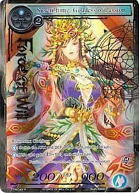Suseri-hime, Goddess of Passion (Full Art) - The Twilight Wanderer - Force of Will card