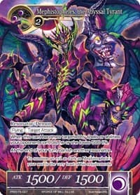 Mephistopheles, the Abyssal Tyrant (Prerelease Promo) - Promo Cards - Force of Will card