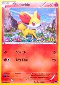 Fennekin - McDonald's Promos 2014 - Pokemon card
