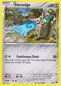 Honedge - McDonald's Promos 2014 - Pokemon card
