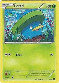 Lotad - McDonald's Promos 2015 - Pokemon card