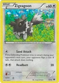 Zigzagoon - McDonald's Promos 2015 - Pokemon card