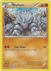 Rhyhorn - McDonald's Promos 2015 - Pokemon card