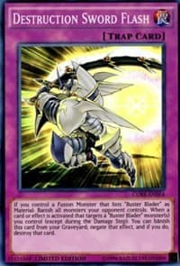 Destruction Sword Flash - Clash of Rebellions - YuGiOh card