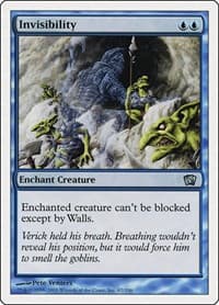 Invisibility - 8th Edition - Magic: The Gathering card