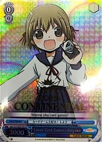 Loves Card Games! Shiyoko - Bushiroad Event Cards - Weiss Schwarz card