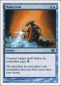 Mana Leak - 8th Edition - Magic: The Gathering card